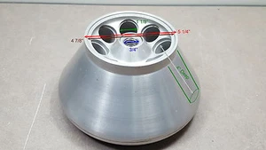 Sorvall 8-Slot Aluminum Centrifuge Rotor, 16 pounds solid Aluminum - Picture 1 of 4