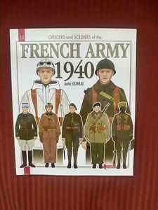 Offiziere und Soldaten der französischen Armee, 1940 von Andre Jouineau. PB, sehr gut - Bild 1 von 3