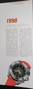 Omega Speedmaster X-33 X33 Reloj Imagen Revista Anuncio Artículo Original - Imagen 1 de 1