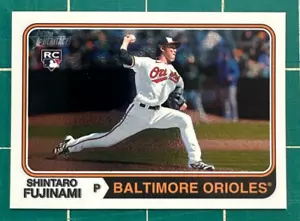 2023 Topps Heritage Shintaro Fujinami Chrome Orioles /999 - Picture 1 of 2