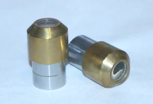 SWIFT Microscope Eyepiece Pair | Vintage Brass Wide Field WF 10x Eyepieces - Picture 1 of 6