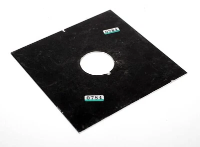 Aftermarket Linhof technika 5X7 lensboard #0 hole #0784 - Image 1 of 3
