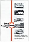 Herpa Modellprogramm 1983 Prospekt ab 1.2.83 Modellautokatalog 150/50/383