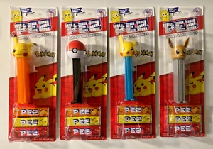 Juego de 4 Pez Pokemon - Pikachu guiñando un ojo - Pikachu riendo - Eevee - Poke Ball sin usar, en caja - Imagen 1 de 6