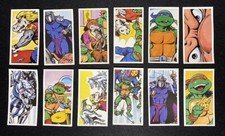 Teenage Mutant Hero Turtles Dimension Xesacapade Brooke Bond 1990 Full Set of 12
