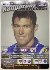 2003 AFL Teamcoach Silver Premium #S-71 Anthony Stevens