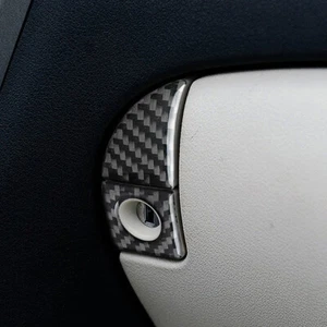 For Lexus IS250 300 2006-2012 Carbon Fiber Storage Box Handle Frame Trim Cover - Picture 1 of 5