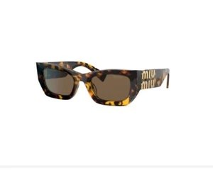 MIU MIU Tortoiseshell Eclipse Sunglasses RRP $665 Preloved - Picture 1 of 8