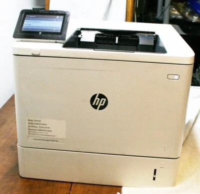 HP E60165DN LaserJet Managed Printer 3GY10A TESTED WORKING 40% Toner Left - Image 1 of 4