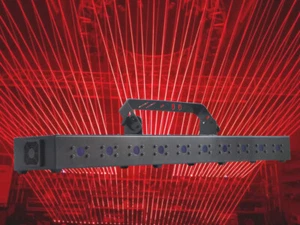 10 Eyes Red Parallel Laser Bar for DJ Disco Club Pub Stage Event Show Light - Picture 1 of 10