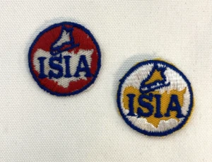 Vintage ISIA Embroidered Sew on Patches - Picture 1 of 3