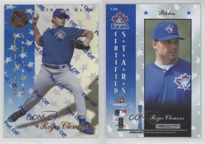 1997 Pinnacle Certified Mirror Blue Roger Clemens #138