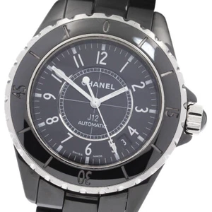 CHANEL J12 H0685 Black Ceramic 38MM Date black Dial Automatik Herrenuhr_886588 - Bild 1 von 6