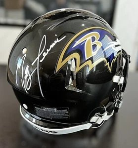 Ray Lewis Baltimore Ravens Speed Authentic Full Size Helmet Beckett COA - Picture 1 of 3