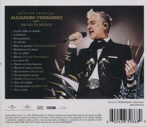 Hecho En Mexico by Fernandez, Alejandro CD NEW SEALED - Imagen 1 de 2