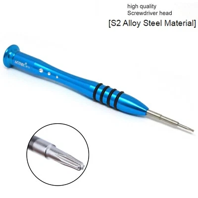 ACENIX? Magnetic T4 Torx Blue Metal Screwdriver Repair Disassembly Opening Tool - Image 1 of 4