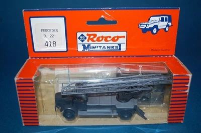 Roco Minitanks 418 - Mercedes D22 Autoscala scala  1/87 - Immagine 1 di 3