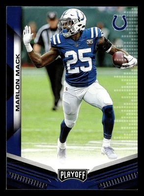 Marlon Mack 2019 Panini Playoff #56 Indianapolis Colts FOOTBALL *128 - Image 1 of 2