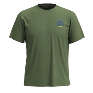 SMARTWOOL Men's Forest Finds Graphic Short Sleeve Tee - M - Fern Green - Picture 1 of 1