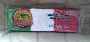 La Molienda Mega Bandera Kokosnuss Mexikanische Süßigkeiten Kokosnuss Flagge 3,17oz 1 Stück - Bild 1 von 2