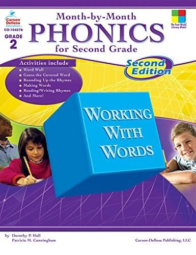MONTH-BY-MONTH PHONICS FOR SECOND GRADE By Patricia M. Cunningham & Dorothy P. - Image 1 of 1