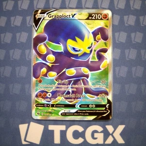 Pokemon - Grapploct V (Full Art) - 72/73 - SWSH: Champion's Path - Holo NM - Picture 1 of 1