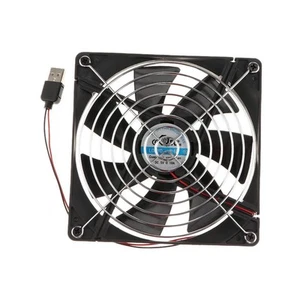 Mini Routeur Ventilateur Silencieux 140mm 5V USB Power Refroidisseur Calme 14cm - Photo 1/6