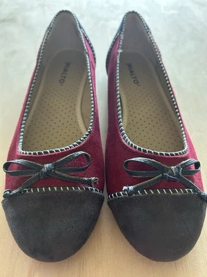 Женские RIALTO туфли на плоской подошве размер 8 средний совершенно новый цвет бордовый и темно-синий - Изображение 1 из 4