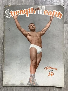 STRENGTH & HEALTH Magazine SIEGMUND KLEIN + US SERVICEMEN + WL FEB 1944 V 12 N 2 - Picture 1 of 24