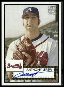 2006 Topps '52 Rookies #52S-AL Anthony Lerew Signatures - Picture 1 of 2