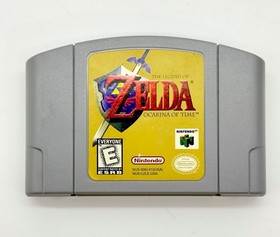 Legend of Zelda Ocarina of Time N64 Nintendo 64 TESTED 1998 Authentic VG