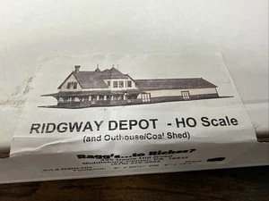 Ragg's...to Riches? HO Scale Kit #RWD-HO Ridgway Depot HOn3 1:87 NOS - Picture 1 of 6