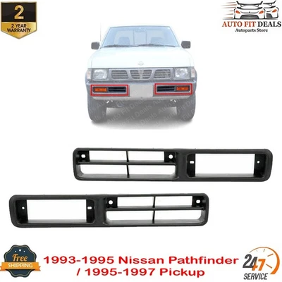 Juego de molduras de luces antiniebla para camioneta Nissan Pathfinder 1993-1995/1995-97 Foto 1 de 4