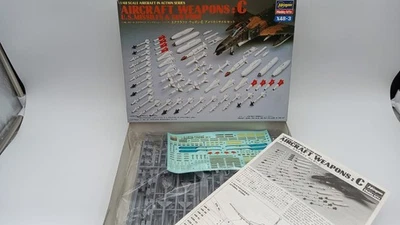  HAWX483 Hasegawa Aircraft weapons C U.S. missiles e gun pods 1/48 - Immagine 1 di 2