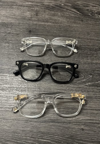 CHROME HEARTS Occhiali Cuori Cromati