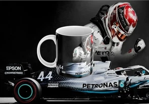 Lewis Hamilton inspired Formula One F1 11oz Mug Gift Ceramic Motorsport - Picture 1 of 3