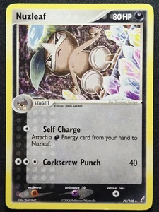 Nuzleaf 39/100 Crystal Guardians 2006 - Juego de cartas coleccionables Pokémon - Imagen 1 de 2