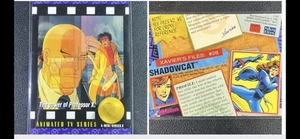 1993 Marvel X-men SUPER RARE Error Card Professor X 97 Front Shadowcat 28 Back - Picture 1 of 4