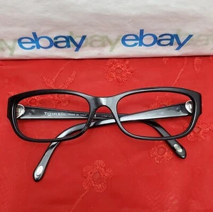 TIFFANY & CO. TF 2065-B 8001 Black 54¤17 135 Eyeglasses Sunglasses "Frames Only" - Picture 1 of 24