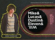 Stranger Things Upside Down Red [50] Pin Relic Card Mike Wheeler - The Hawkin