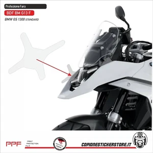 Protezione faro in PPF trasparente adatto moto BMW R 1300 GS BDF BM G13 F - Imagen 1 de 1