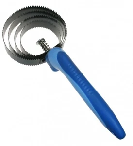 Barril de resorte anillos metálicos mango antideslizante 2 longitudes de puntas azul ARBO-INOX®