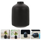 Matte Black Zen Ceramic Vase For Home Decor And Weddings