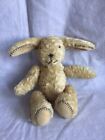 Mothercare Rattle Bunny Rabbit Plush Soft Toy Teddy 6” Seated (D)