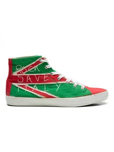 PANTOFOLA D'ORO Super Star 'Rock Save Italy' Italia Independent Shoes EU 43 US 1 - Picture 1 of 7