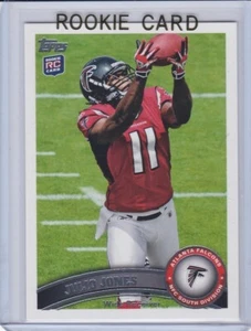 JULIO JONES ROOKIE CARD 2011 Topps RARE PHOTO VARIATION $$ RC Football FALCONS! - Picture 1 of 2