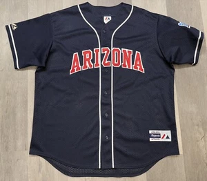 Arizona Wildcats x Majestic 2004 College World Series Baseball Jersey - XL - Picture 1 of 7