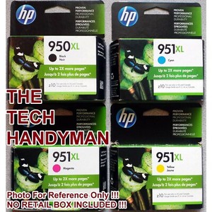 hp ink cartridges 950xl and 951xl
