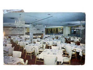Vintage 1960 Restaurant Of Distinction Postcard Oak Lawn Illinois - Picture 1 of 2