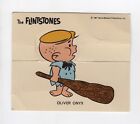 Weeties  die-cut card Australia 1967 - The Flintstones Oliver Onyx